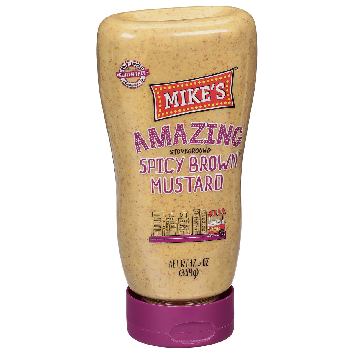 Spicy Brown Mustard by Mike's Amazing – 6.54 x 3.31 x 2.17 inches