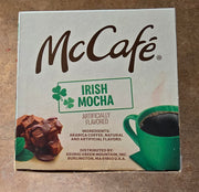 McCaf, Irish Mocha K-Cup Single-Serve Pod Coffee, 10 count by McCafe – 0.34 Ounce (Pack of 10), Pack of 10, Model 1063316410
