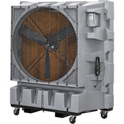 48" Diameter Portable Evaporative Cooler by Global Industrial – Plastic, Gray, Model KT-48
