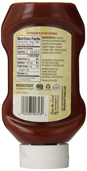 Woodstock Organic Tomato Ketchup - Case of 12 - 20 oz. by Woodstock Farms – 1.25 Pound (Pack of 12), Pack of 12, Model 042563007430