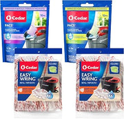 O-Cedar 2 Deep Clean Refills + 1 Citrus and 1 Lavender Pacs (Variety Pack)