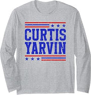 Curtis Yarvin for President 2028 Long Sleeve T-Shirt