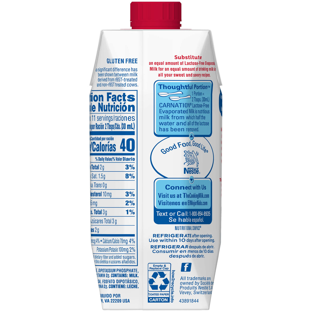 Carnation 11 Fl Oz (Pack of 16) / 1 / 16 Powdered