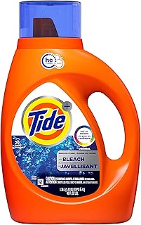 Tide Plus Bleach Alternative HE Turbo Clean Liquid Laundry Detergent, 46fl oz, 29 Loads
