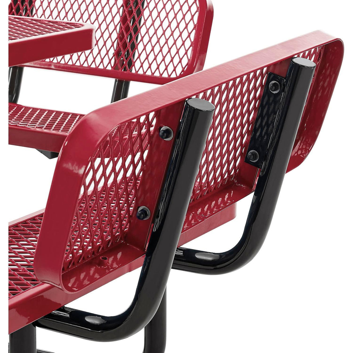 Global Industrial Red / Onesize / Industrial Picnic Tables