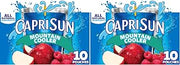 Capri Sun Mountain Cooler Ready-to-Drink Juice (10 Pouches) (Pack of 2)