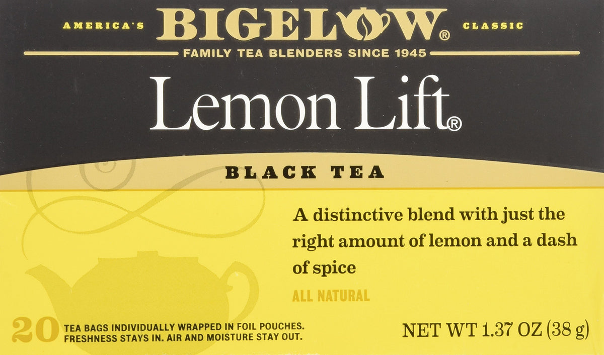 Bigelow Tea Lemon / 20 Count (Pack of 3) / 1 Herbal