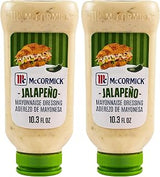 McCormick Jalapeño Mayonnaise Dressing, 10.3 fl oz (Pack of 2)