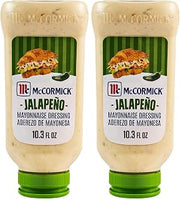 McCormick Jalapeño Mayonnaise Dressing, 10.3 fl oz (Pack of 2)