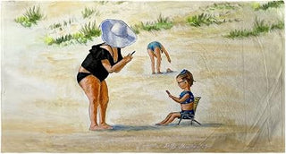 Smile for Grandma Beach Towel