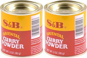 S&B Curry Powder Oriental, 3 Oz (Pack of 2)