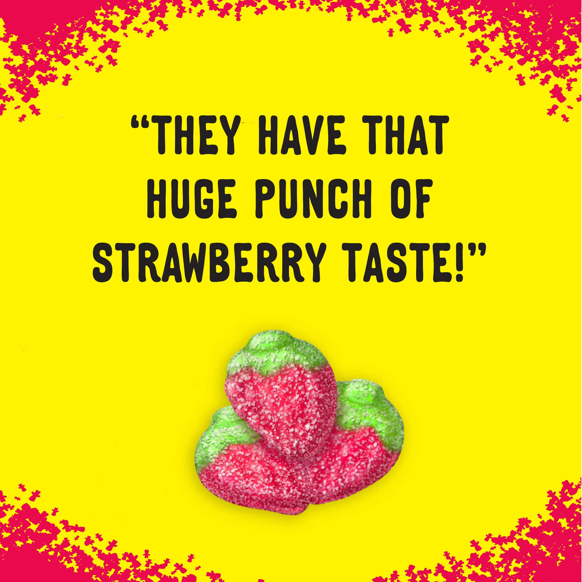 Strawberry Soft & Chewy Candy by Sour Patch Kids – 9 Ounce (Pack of 1), Red