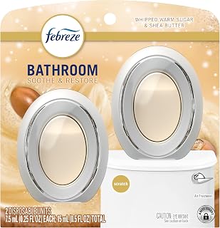 Warm Sugar & Shea Butter Soothe & Restore Bathroom Air Freshener by Febreze