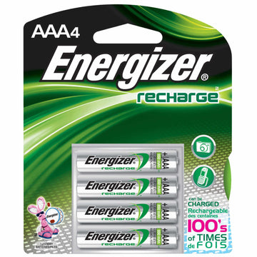 Accu AAA Rechargeable Battery 4Ct(12 Pack) by Energizer – Model 436127