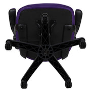 Flash Furniture Purple / Set of 1 / Contemporary Home Office Desk Chairs