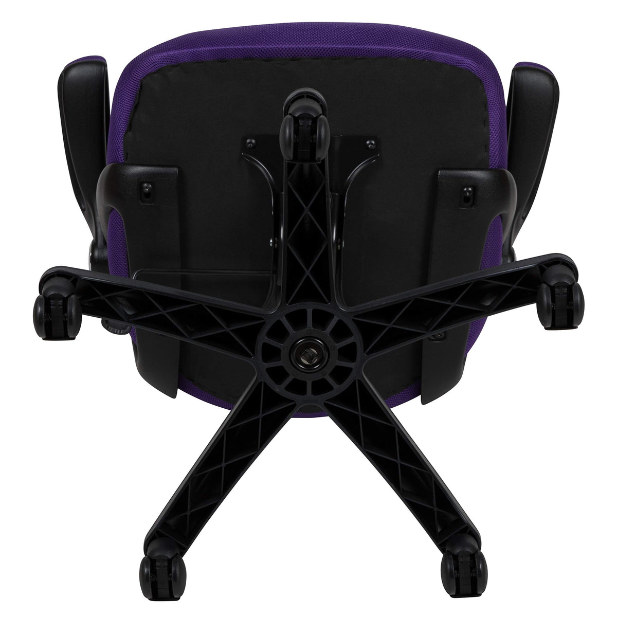 Flash Furniture Purple / Set of 1 / Contemporary Home Office Desk Chairs