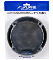 6-1/2" Type-S Speaker Grill by Alpine – Model KTE-S610G