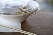 Eco-Products Recycled Flat Bowl Lids by ECO PRODUCTS – 100% Recycled Lid for All coupe and Noodle bowls, 710.0 milliliters, Recycled Plastic, Clear, Pack of 400