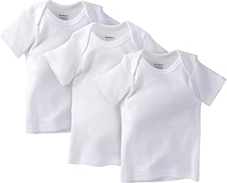 Gerber Baby 3-Pack Short-Sleeve Slip-on Shirts
