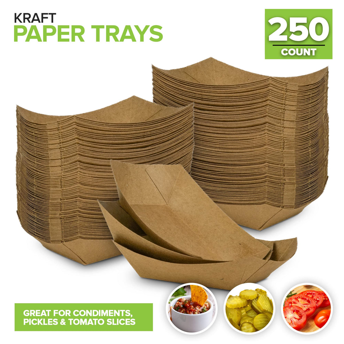 Stock Your Home 1/4 lb / 100 / 100.0 Serving Trays