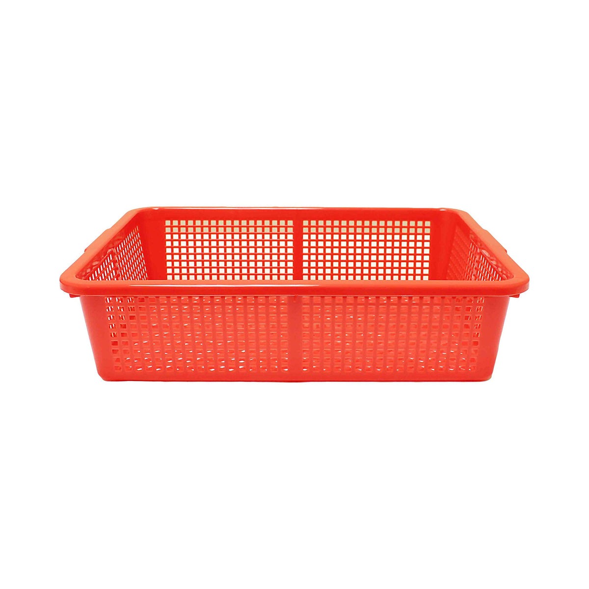 Thunder Group 500mm / Blue / Square, Plastic, Coarse Mesh, Modern Colanders