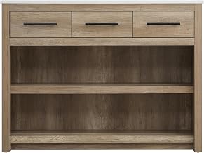 Elegant Kitchen and Bath 48" Kitchen Island in Natural Oak