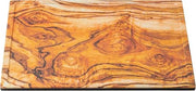 Tablecraft Serving Tray, 12.75" x 10.375" x 0.625" Black Melamine with Olivewood Decal, Fits Half Size Gastronorm Crates, Decorative Professional Serving Surface for Catering, Buffet, and Display