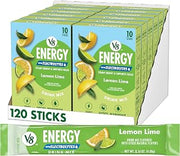 V8 Lemon Lime Powder, 10 Count 0.14 Oz (Case of 12)