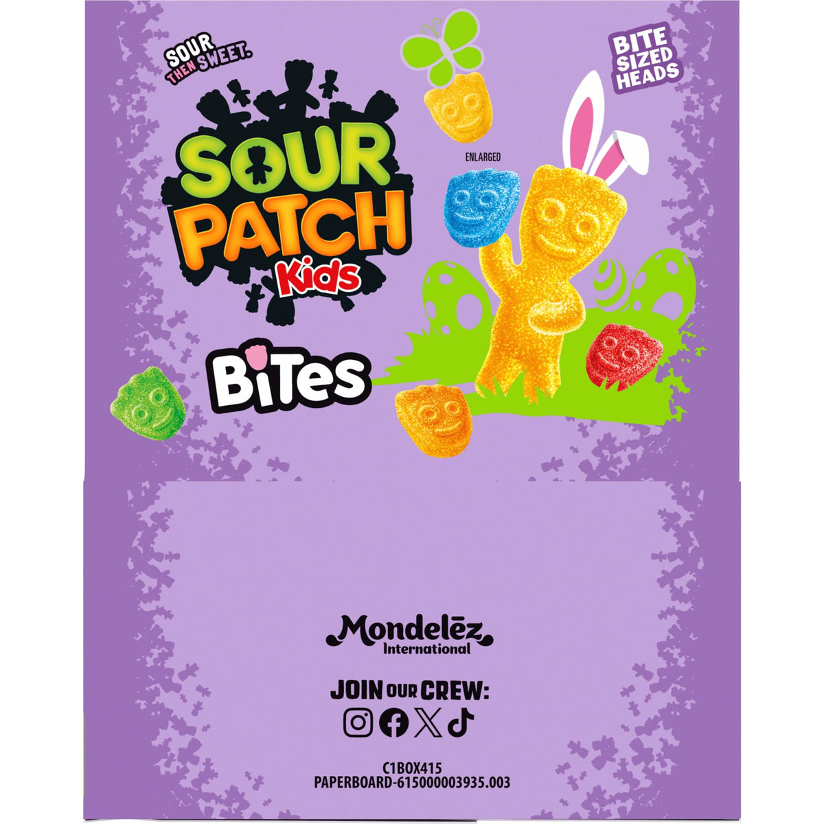 Bites Soft & Chewy Gummy Easter Candy by Sour Patch Kids – 1.8 Ounce (Pack of 12), Pack of 12