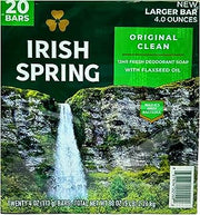 Irish Spring bar Soap (20/4 Oz Net Wt Oz), Original, 74 Ounce (Pack of 1)
