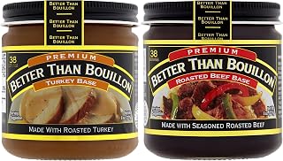 Better Than Bouillon Variety Pack (8.00 Ounce (Pack of 2), Turkey + Beef)