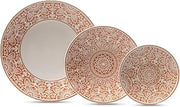 Fortessa Havana Porcelain, 12 Piece Dinnerware Set (Service for 4), Adobo