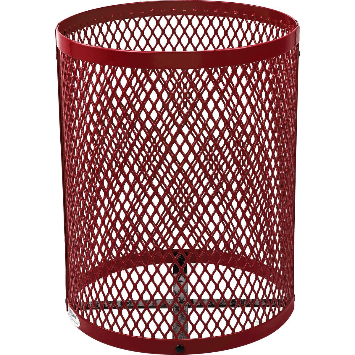 Global Industrial Red / 23.5 inches (Diameter) x 40 inches (Height) / Industrial Trash, Recycling & Compost
