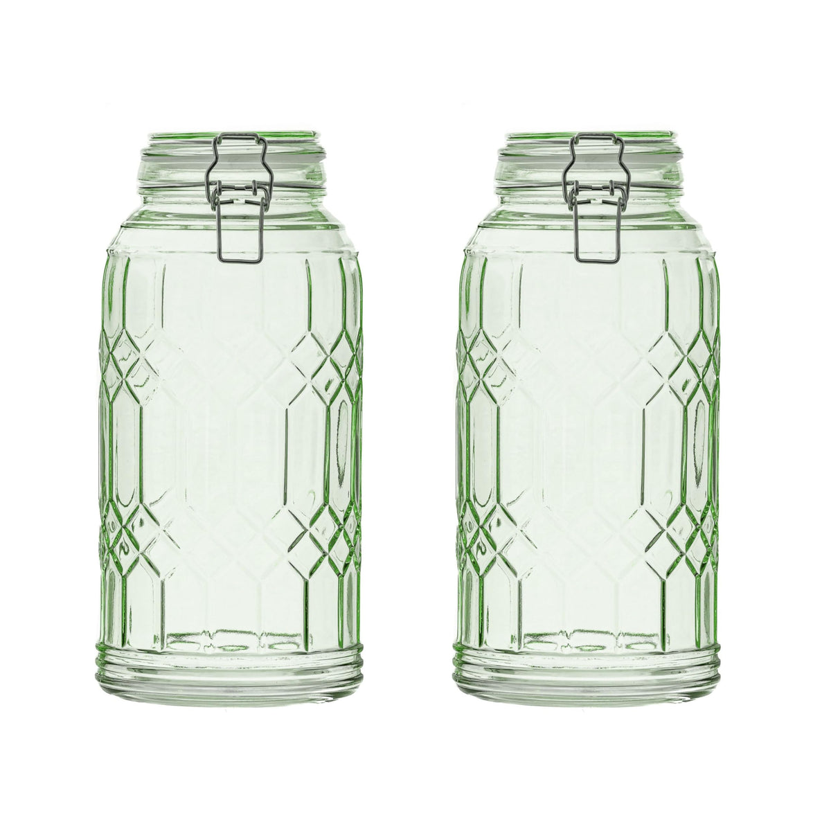 10 Strawberry Street Sage Green / Large, Set of 2 / 91.0 fluid_ounces Food Jars & Canisters