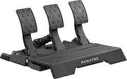 Fanatec Sim Racing CSL Elite Pedals V2 – PC, PS5, PS4 | 3-Pedal Set (Clutch, Brake, Throttle), Dual-Stage Load Cell Brake System, Hall-Effect Sensors