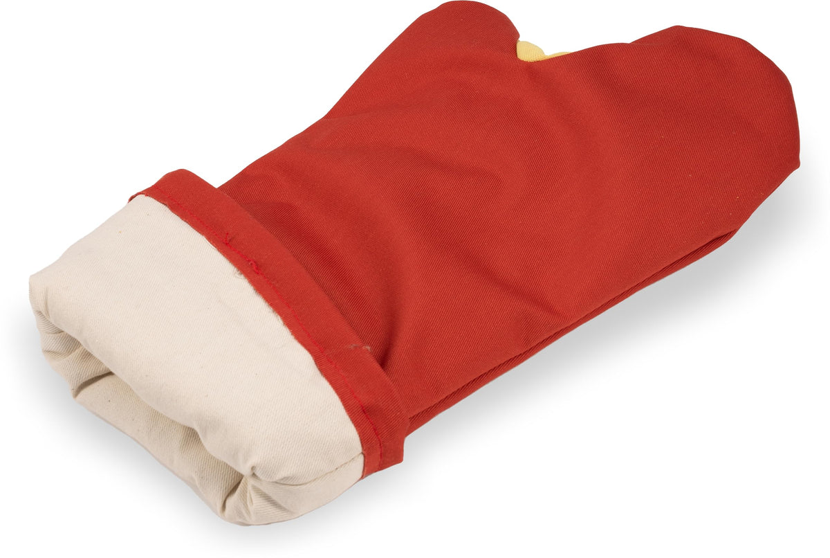 San Jamar 15" / Conventional / Red Oven Mitts