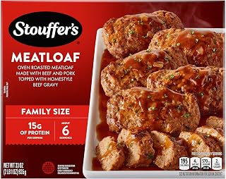 Stouffer's Meatloaf, Family Size Frozen Meal, 33 Oz