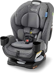 Graco Extend2Fit 3-in-1 Convertible Car Seat, 3 Modes – Rear Facing, Forward Facing Baby Car Seat and Highback Booster Seat, Adjustable Extension Panel for Extra Legroom, Cullen