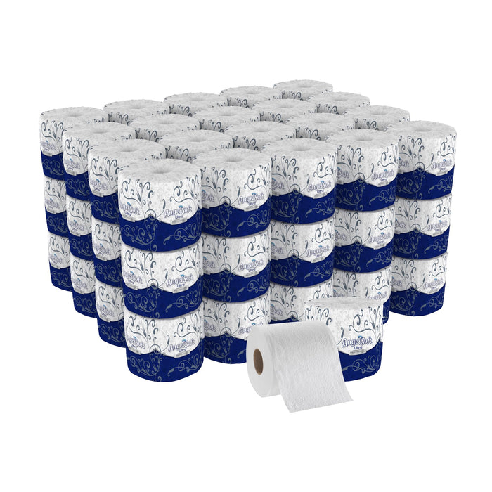 Georgia-Pacific Angel Soft Ultra Professional Series 2-Ply Embossed Toilet Paper by GP PRO (Georgia-Pacific), 16560, Paper, 60 Count (Pack of 1), White, 24000 sheets per case