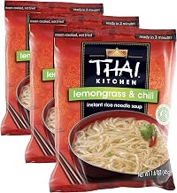 Thai Kitchen Gluten Free Lemongrass & Chili Instant Rice Noodle Soup, 1.6 oz (Pack of 3)
