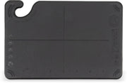 San Jamar Black / 6 / 6 inches x 9 inches Cutting Boards