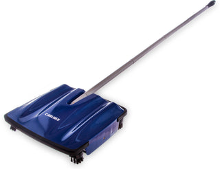 Carlisle FoodService Products Duo-Sweeper Rubberized Carpet and Floor Sweeper – Efficient Manual Cleaning for Restaurants with Low Pile Carpets – Broom