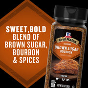 McCormick Brown Sugar Bourbon Seasoning by Grill Mates – 13.5 Ounce (Pack of 1), Model 00-IVPHHM-16