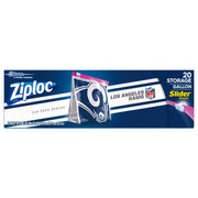 Ziploc Los Angeles Rams / 20 Count (Pack of 1) / 1.0 gallons Food Storage Bags
