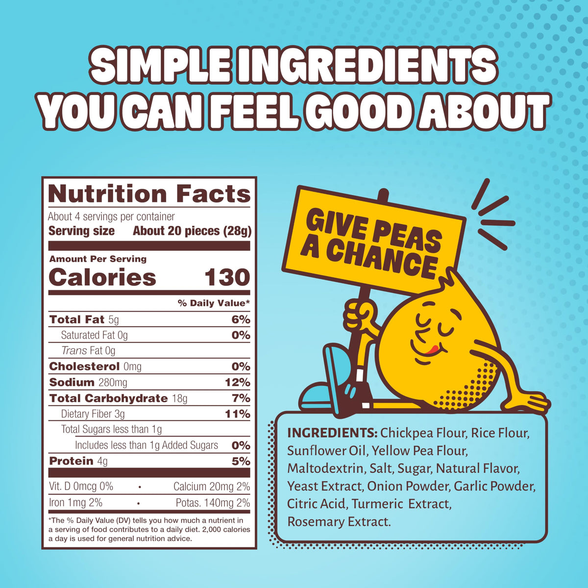HIPPEAS Groovy White Cheddar / 4 Ounce (Pack of 1) / Basic Puffed Snacks