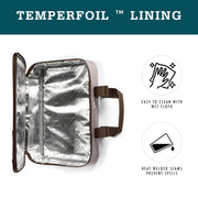 Rachael Ray Casserole Tote, Insulated Carrier for 9 x 13 Dishes, Sea Salt Grey