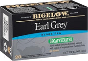 Bigelow Tea Decaffeinated Earl Grey Black Tea, Decaf Tea, 20 Count Box (Pack of 6), 120 Total Tea Bags