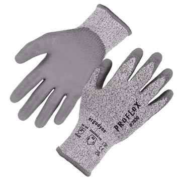 ProFlex 7030 Cut Resistant Work Gloves by Ergodyne – Medium, High Performance Polyethylene, Gray, Model 10463