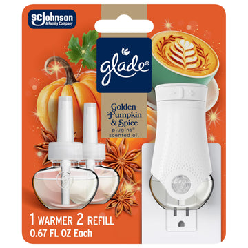 PlugIns Starter Kit by Glade – 1.34 Fl Oz (Pack of 1), Orange, Model 397243