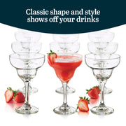 Libbey Margarita Stemed 12 / 9 oz / Party Set Margarita Glasses
